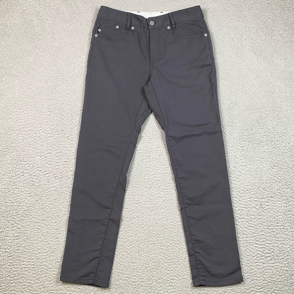 Outlier Workcloth Pants Men's Size 30 Gray Schoeller Doubleweave Canvas EUC